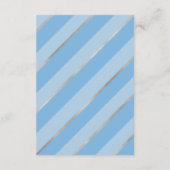 Bücher für die Babykarte, zwei Meter Begleitkarte (Rückseite)