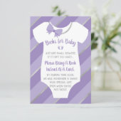 Bücher für die Babykarte, zwei Meter Begleitkarte (Stehend Vorderseite)