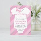 Bücher für die Babykarte, zwei Meter Begleitkarte (Stehend Vorderseite)