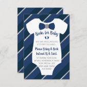 Bücher für die Babykarte, zwei Meter Begleitkarte (Vorne/Hinten)