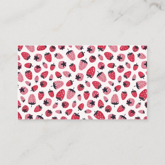 Bücher für die Babynahrung Berry Baby Dusche Begleitkarte (Rückseite)