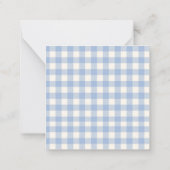 Bücher für die Babyverpackungskarte Mitteilungskarte (Rückseite)