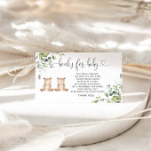 Bücher für die Holzbärenhalterung Begleitkarte