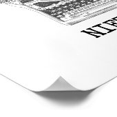 BÜCHER für die Massen STINK Zitat von Nietzsche Poster (Ecke)