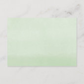 Bücher für eine geschlechtsneutrale Babydusche Begleitkarte (Rückseite)