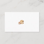 Bücher für Holztiere Begleitkarte (Rückseite)