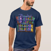 Bücher für Introvertierte T-Shirt (Vorderseite)