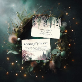 Bücher für junge, bezaubernde Waldgebirge Begleitkarte