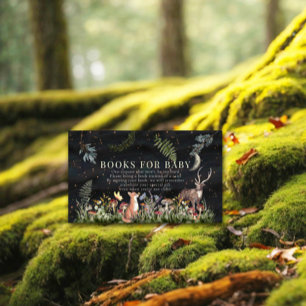 Bücher für junge Waldtiere Begleitkarte