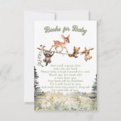 Bücher für Kleinkinder für die Wäscheleine Einladung (Vorderseite)