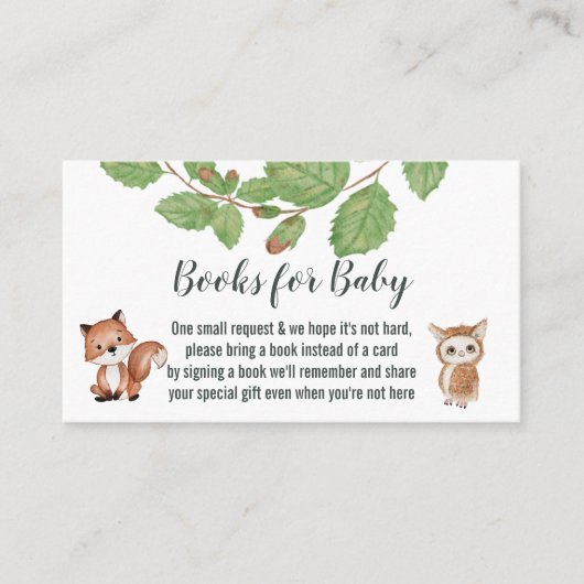 Bücher für Kleinkinder/Windelwölfe Visitenkarte (Vorderseite)