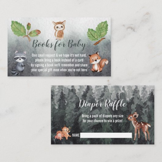 Bücher für Kleinkinder/Windelwölfe Visitenkarte (Vorne/Hinten)