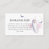 Bücher für Niedliches Baby Ghost Halloween Kinderd Begleitkarte (Vorderseite)