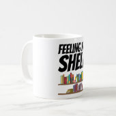 Bücher - Gefühl mein Regal Kaffeetasse (Vorderseite Links)