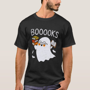 Bücher Geister Lesen Halloween Bibliothek Biblioth T-Shirt