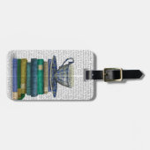 Bücher Gepäckanhänger (Vorderseite horizontal)