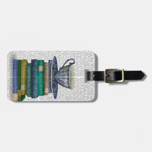 Bücher Gepäckanhänger (Vorderseite horizontal)