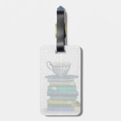 Bücher Gepäckanhänger (Rückseite vertikal)