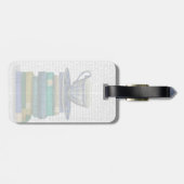 Bücher Gepäckanhänger (Rückseite horizontal)