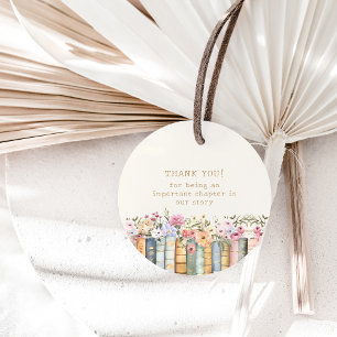 Bücher-Geschenk-Tags für Baby Shower Geschenkanhänger