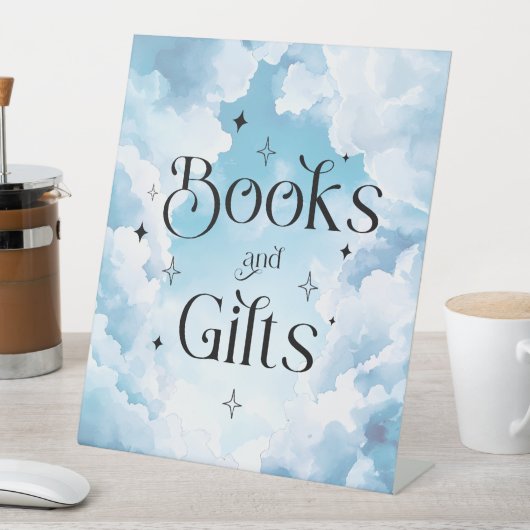 Bücher Geschenke Heaven Sent Baby Dusche Sockelschild (In Situ)