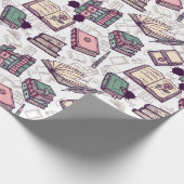 Bücher Geschenkpapier (Ecke)