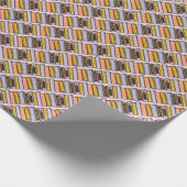 Bücher Geschenkpapier (Ecke)