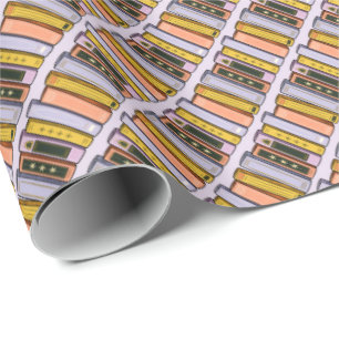 Bücher Geschenkpapier