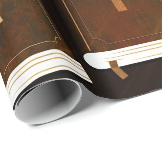 Bücher Geschenkpapier (Rolleneckpunkt)