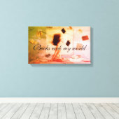 Bücher gestalten meine Welt als Leinwand (Insitu (Holzboden))