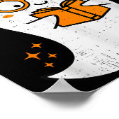 Bücher Ghost Halloween Lehrerin Bibliothek Poster (Ecke)