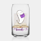 Bücher! Ghost und Book Halloween Reading Dosenglas (Rückseite)