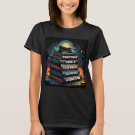 Bücher Humor T-Shirt