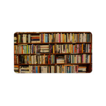 Bücher in der Bibliothek Geschenktasche