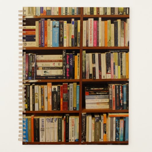 Bücher in der Bibliothek Planer (Vorderseite)