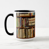 Bücher in der Bibliothek Tasse (Links)