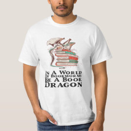 Bücher - In einer Welt der Buchwürmer ist ein Buch T-Shirt