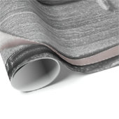 Bücher in Schwarzweiss Geschenkpapier (Rolleneckpunkt)