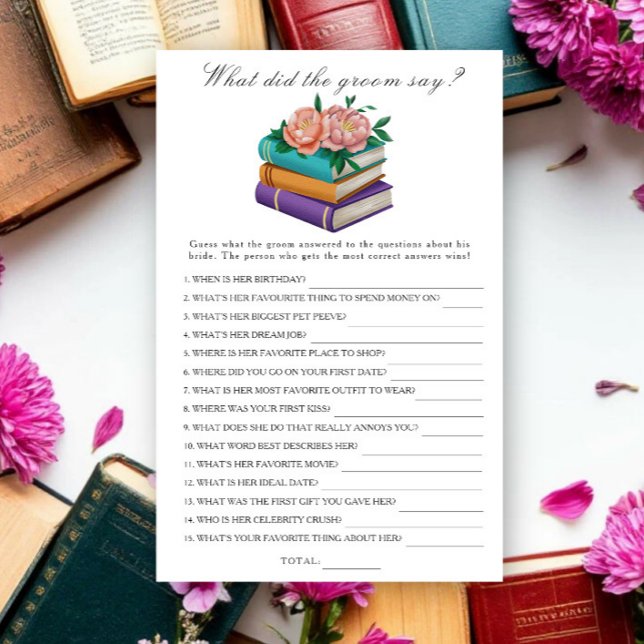 Bücher Junggesellinnenabschied Was hat der Bräutig (Von Creator hochgeladen)