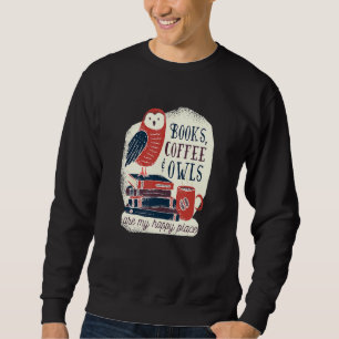 Bücher Kaffee Bücher lesen Buch Sweatshirt