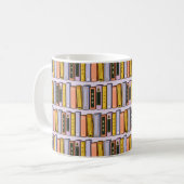 Bücher Kaffeetasse (Vorderseite Links)