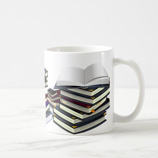 Bücher Kaffeetasse (Rechts)