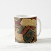 Bücher Kaffeetasse (VorderseiteRechts)
