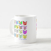 Bücher! Kaffeetasse (Vorderseite Links)
