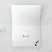 Bücher Karte (Innenseite)