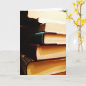 Bücher Karte (Gelbe Blume)