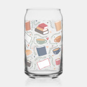 Bücher, Kerzen und Tee Dosenglas (Links)