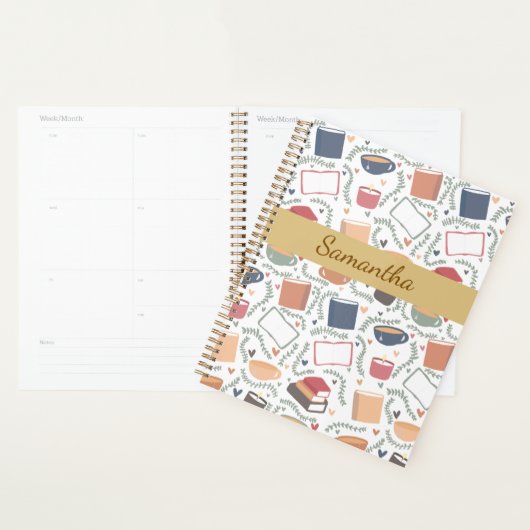 Bücher, Kerzen und Tee Planer (Anzeige)