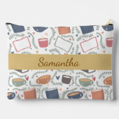 Bücher, Kerzen und Tee Zubehörtasche (Rückseite)