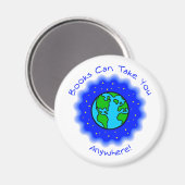 Bücher können Magnete, 2 Formen, 4 Größen mitnehme Magnet (Vorderseite/Rückseite)